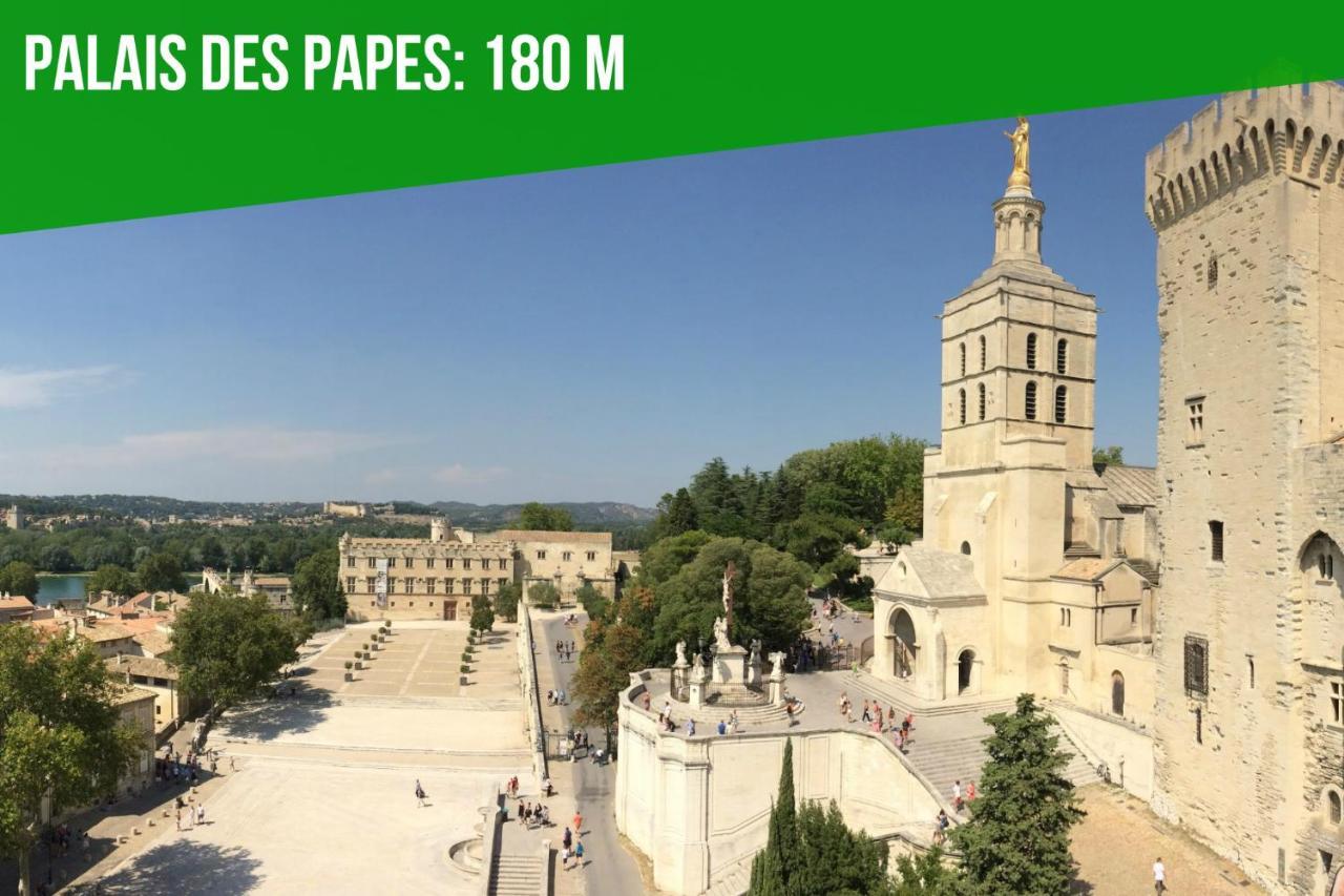 La Balance Des Doms - 1 Min Du Palais Des Papes - Intra-Muros Авиньон Екстериор снимка